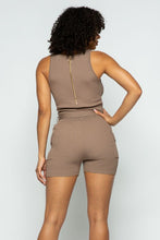 Load image into Gallery viewer, Mocha Cappuccino Romper
